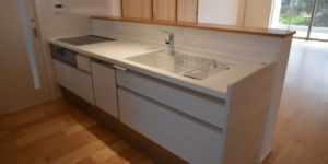 令和01年12月竣工 K様邸新築工事(キッチン)